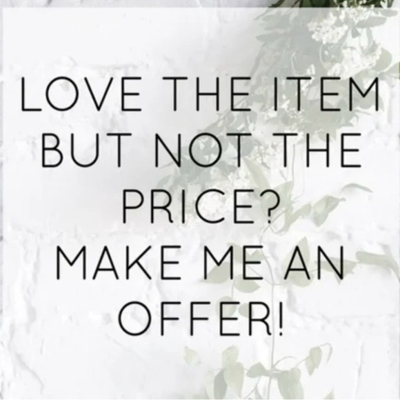 Other - Offers welcome 😊